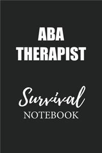 ABA Therapist Survival Notebook