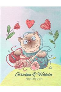 Stricken und Häkeln Notizbuch