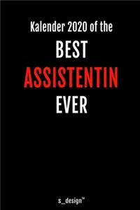 Kalender 2020 für Assistenten / Assistent / Assistentin