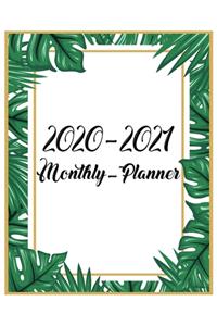 2020-2021 Monthly Planner