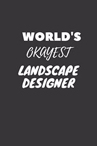 World's Okayest Landscape Designer Notebook