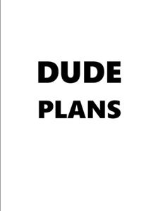 2020 Daily Planner For Men Dude Plans Black Font White Design 388 Pages