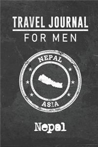 Travel Journal for Men Nepal