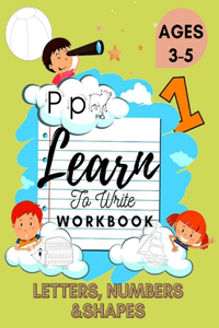 Learn to Write Workbook