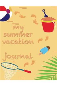 My Summer Vacation Journal