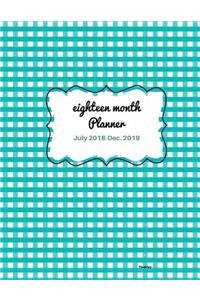 Eighteen Month Planner Memories