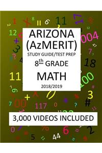 8th Grade ARIZONA AzMERIT, MATH, Test Prep