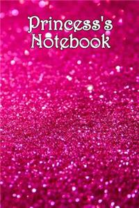 Princess's Notebook: Bespoke, Personalised Notebook. Contact Us If You Would Like Your Own Image, Name or Other Text on a Book