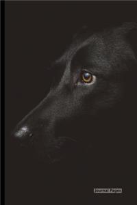 Journal Pages - Midnight Doggy (Bullet Journal)