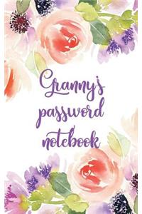 Granny's Password Notebook