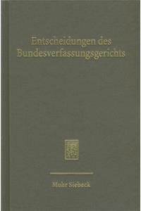Entscheidungen des Bundesverfassungsgerichts (BVerfGE)