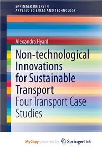 Non-technological Innovations for Sustainable Transport