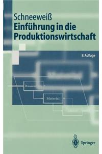 Einführung in Die Produktionswirtschaft