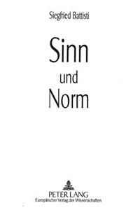 Sinn Und Norm