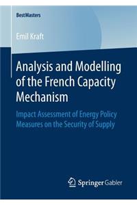 Analysis and Modelling of the French Capacity Mechanism