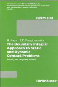 Boundary Integral Methods for Statistic and Dynamic Contact Problems