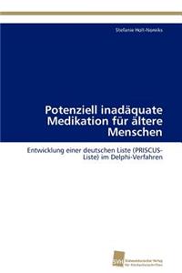 Potenziell Inadaquate Medikation Fur Altere Menschen
