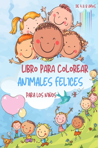 Libro para colorear para niños de 4 a 8 años