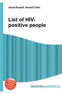 List of Hiv-Positive People