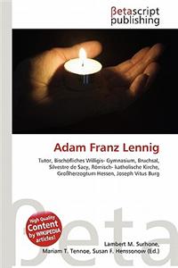 Adam Franz Lennig