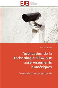 Application de la Technologie FPGA Aux Asservissements Numériques