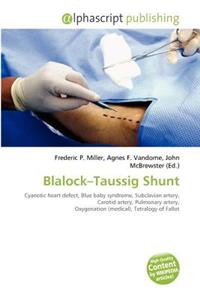 Blalock-Taussig Shunt