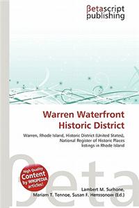 Warren Waterfront Historic District