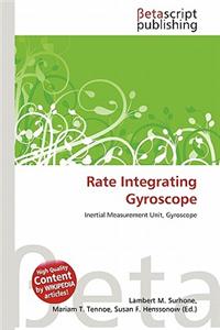Rate Integrating Gyroscope