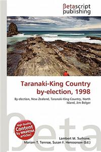 Taranaki-King Country By-Election, 1998