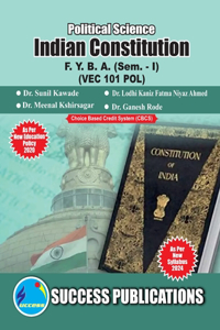 Indian Constitution(F.Y.B.A, Sem.-I) SPPU-Text(English)
