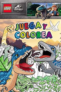 JURASSIC WORLD LEGOÂ®. JUEGA Y COLOREA