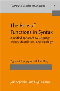Role of Functions in Syntax
