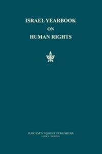 Israel Yearbook on Human Rights, Volume 27 (1997)