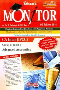 Monitor For Ca-Ipcc Group Ii, Paper 5: Advanced Accounting