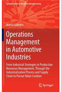 Operations Management in Automotive Industries