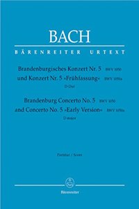 Brandenburg Concerto No.5 in D major BWV 1050 (Full Score)