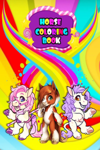 Horse Coloring Book