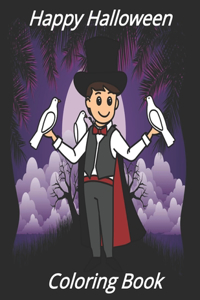 Happy Halloween Coloring Book