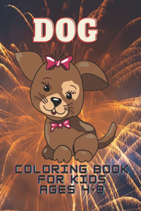 dog coloring book for kids ages 4-8