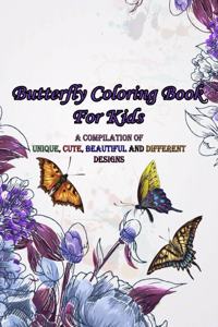 Butterfly Coloring Book For Kids