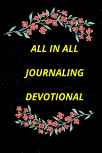 All in All Journaling Devotional