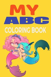 my abc coloring book