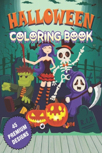 Halloween Coloring Book