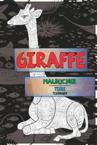 Malbücher - Tierbaby - Tiere - Giraffe