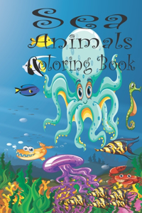 Sea Animals Coloring Book