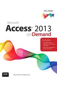 Access 2013 on Demand