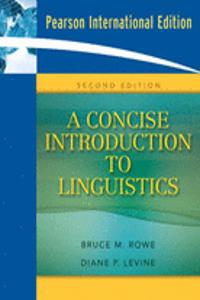 Concise Introduction to Linguistics