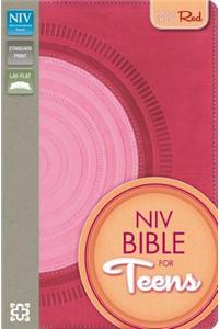 NIV, Bible for Teens, Imitation Leather, Pink
