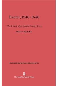 Exeter, 1540-1640