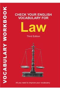 Check Your English Vocabulary for Law